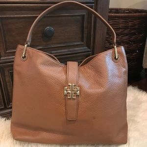 Tory Burch Tan Leather Hobo Bag